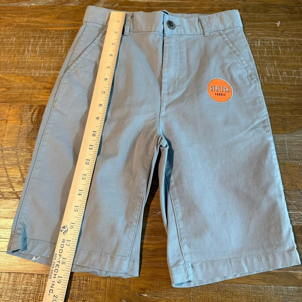 Childrens Place Boys Shorts Lot Navy Gray Khaki 12 Slim Husky NEW School Uniform